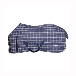 PP Stalldecke Medium, 200g Dark Blue/White 140