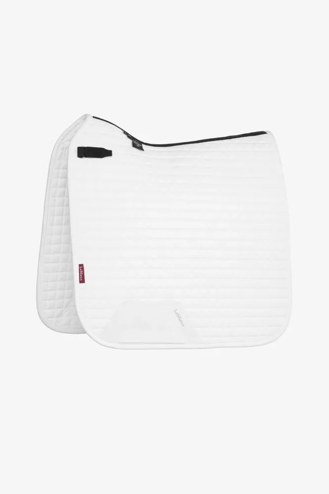 Suede Dressurschabracke White WB