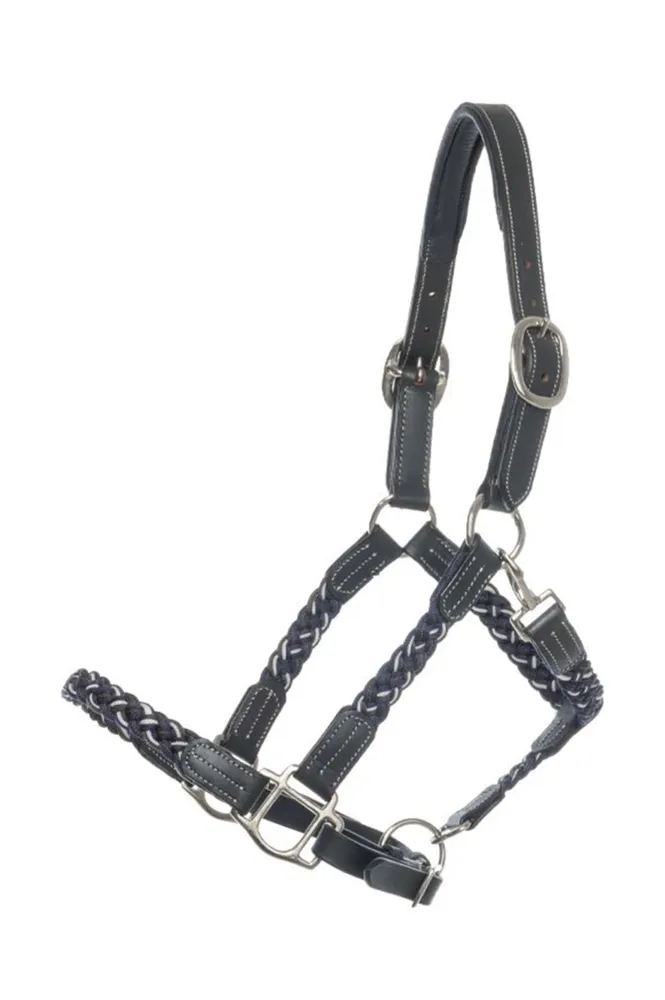 Tessa Flechthalfter Antracite/ Navy/ White WB