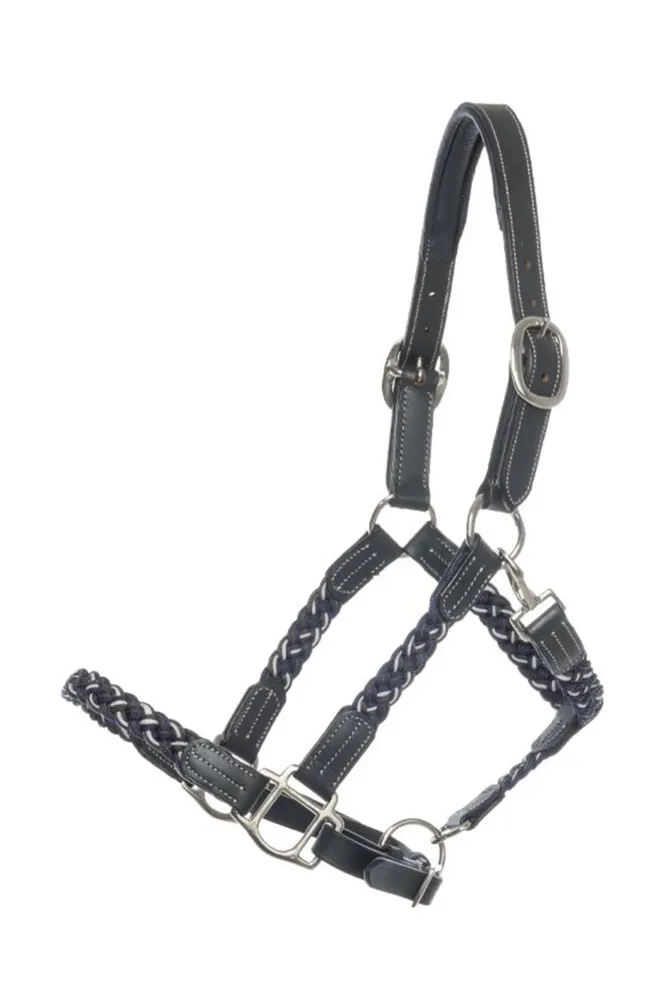 Tessa Flechthalfter Antracite/ Navy/ White WB