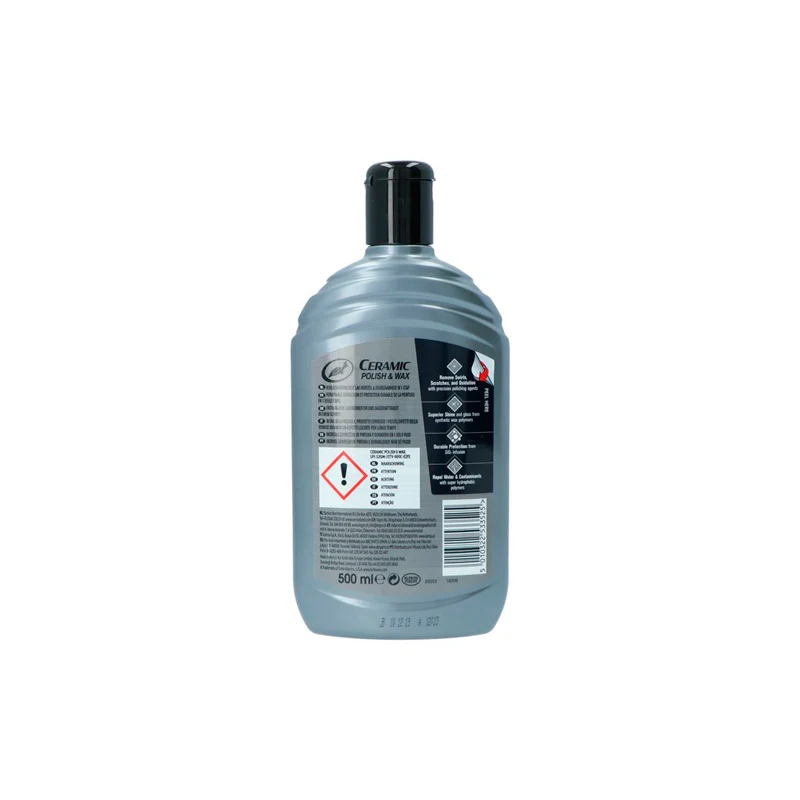 Turtle Wax, 53352 Hybrid Solutions Ceramic Polish&Wax 500ml, Transparent