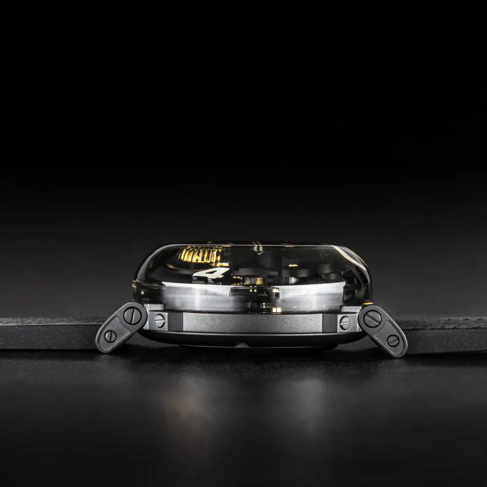 U-BOAT-Uhr U-65 SS WHITE 44 mm skelettierter Quarzstahl 3354