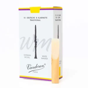 Vandoren Deutsche Klarinette Blätter White Master 10er Stärke 2.5 CR1625T