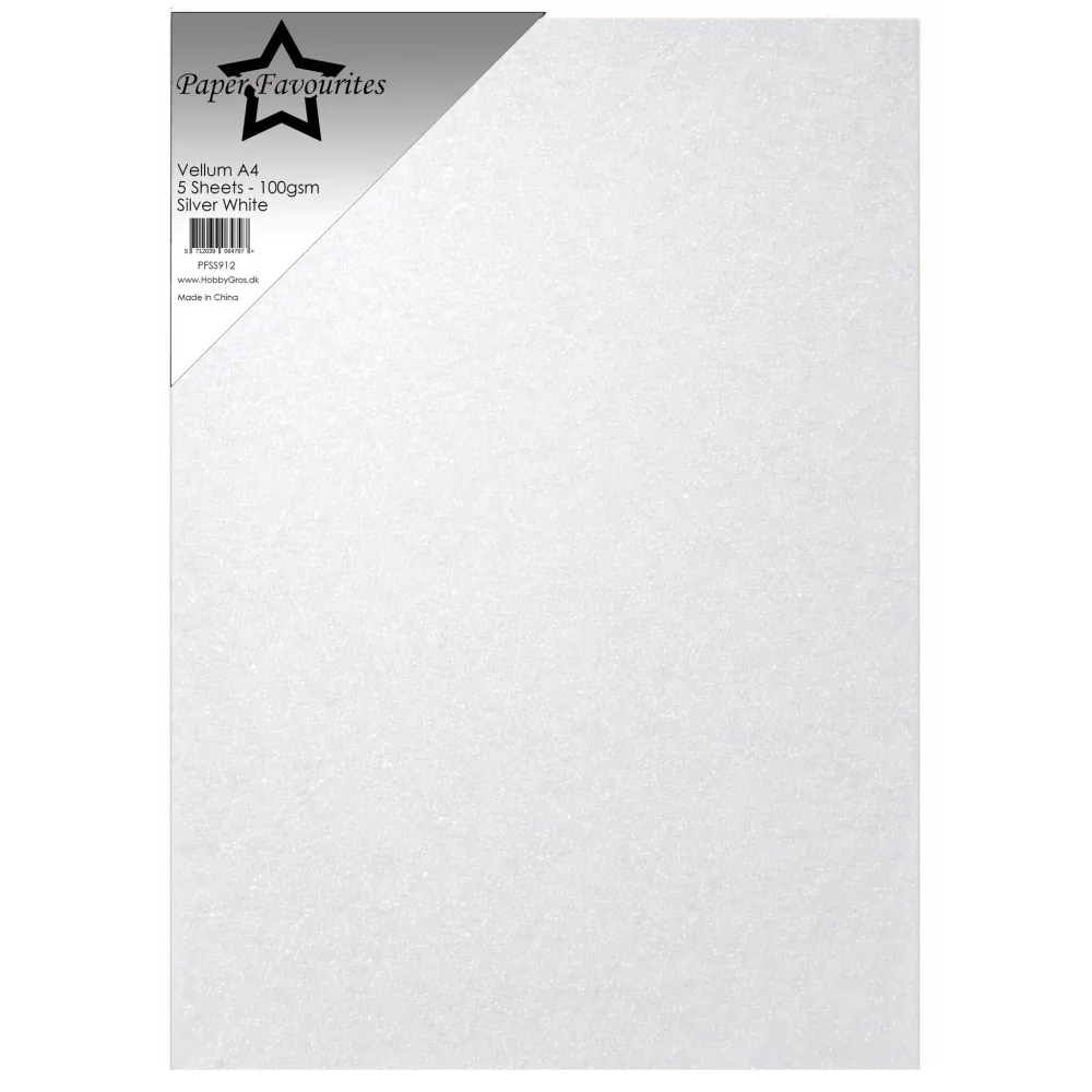 Vellum Silver White