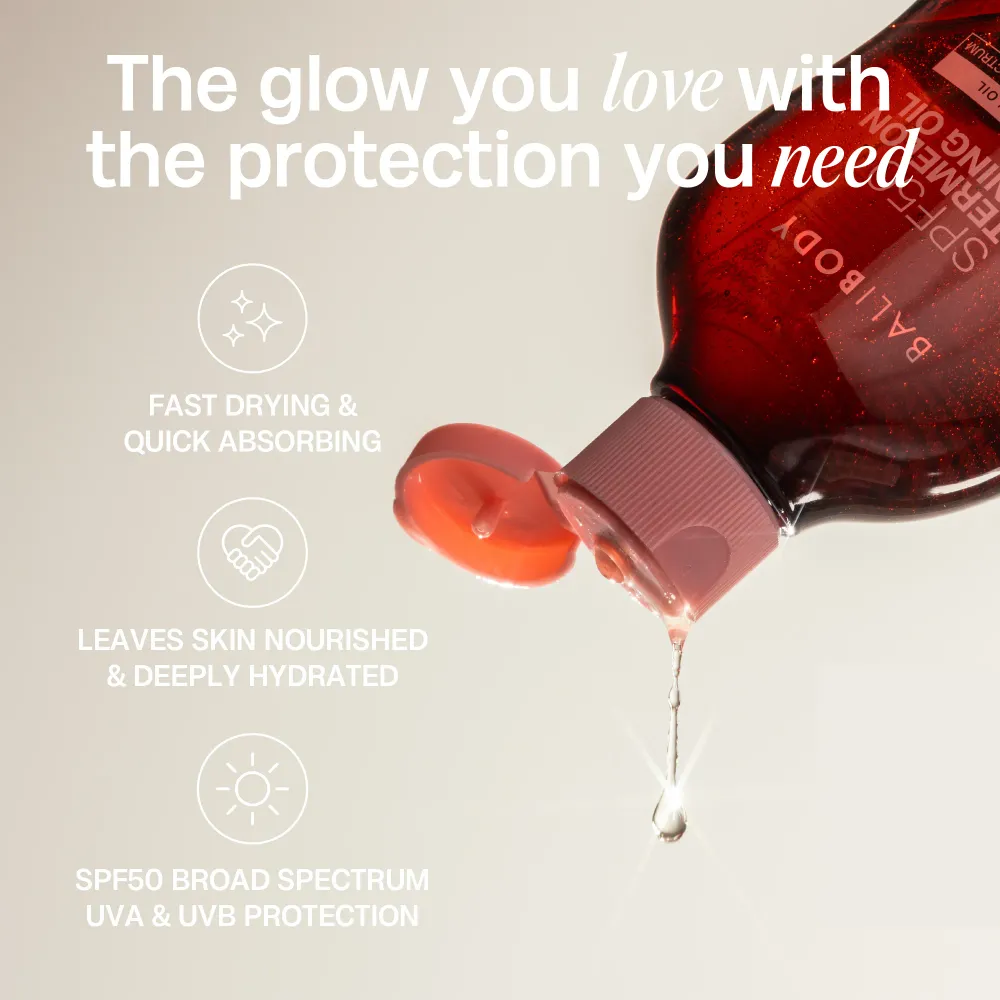 Watermelon Tanning Oil SPF50