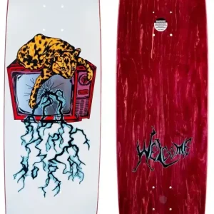 Welcome Nora Static on Sphynx 8.8 Deck White