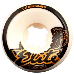 OJ Wheels 56mm 101a Elite White Mini Combo II Wheels