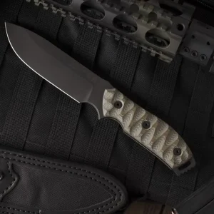 White River GTI 4.5, Black/Olive Micarta, Black