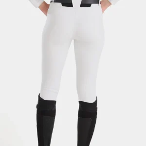 X-Prime Damen Reithose mit Vollbesatz White 36