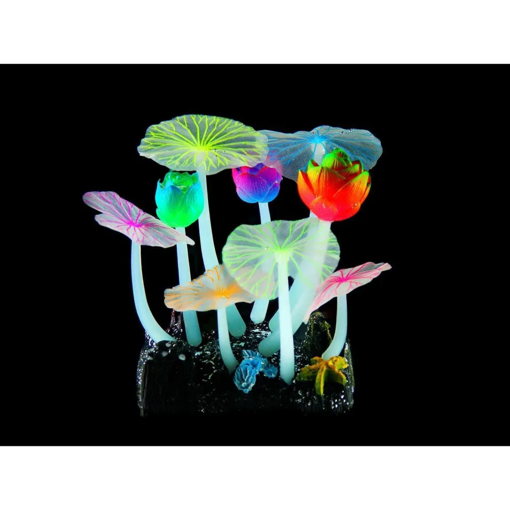 Amazonas Kunststoffpflanzen FLUO Lotus R6, 12x9.5x7cm