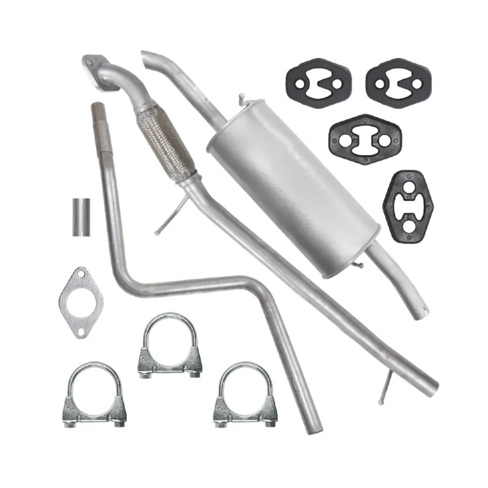 Auspuffanlage Schalldämpferset Auspuff für Ford Fusion 1 I MK1 (12.2005-12.2012) 1.25 1.4i Fließheck