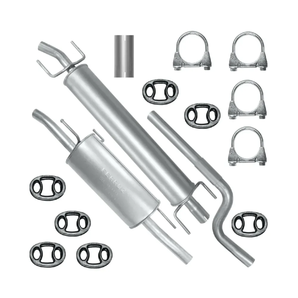 Auspuffanlage Schalldämpferset Auspuff für Opel Astra 2 II G (03.1998-12.2009) 1.6i 1.6i 1.8i Kombi Caravan