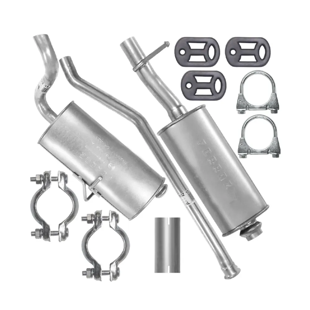 Auspuffanlage Schalldämpferset Auspuff für Peugeot Partner 1 I (01.1996-01.2002) 1.4i Van