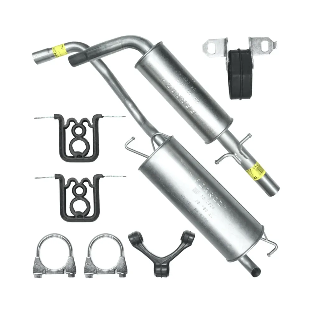 Auspuffanlage Schalldämpferset Auspuff für Seat Leon 1 I (11.1999-10.2005) 1.4i Fließheck