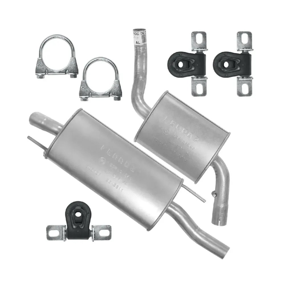 Auspuffanlage Schalldämpferset Auspuff für Volkswagen Golf 3 III (01.1991-12.1997) 1.8 1.9D Cabrio, Fließheck