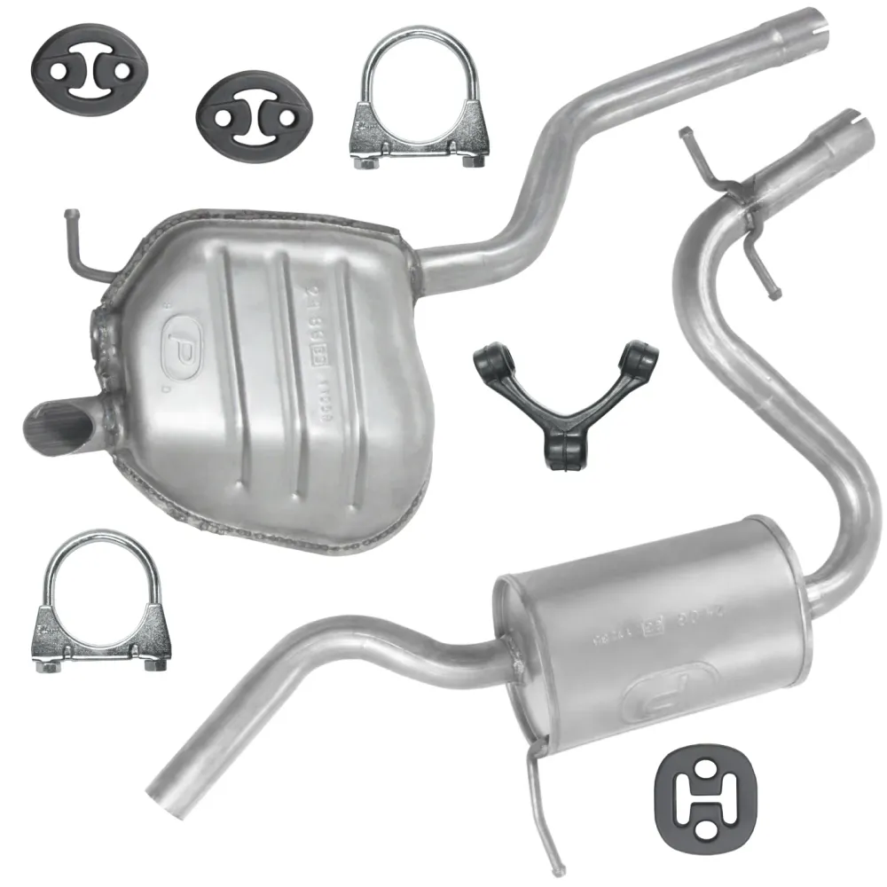 Auspuffanlage Schalldämpferset für Skoda Octavia 2 II Fließheck-Kombi 1.6 FSI (2004-10/2008)