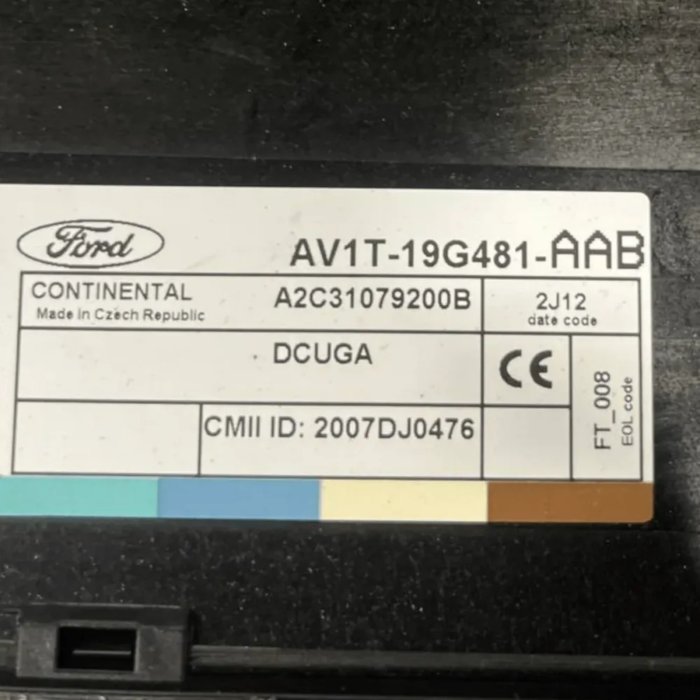 Central Locking Control Unit Ford B-Max (2012 bei 2018) COD: AV1T-19G481-AAB