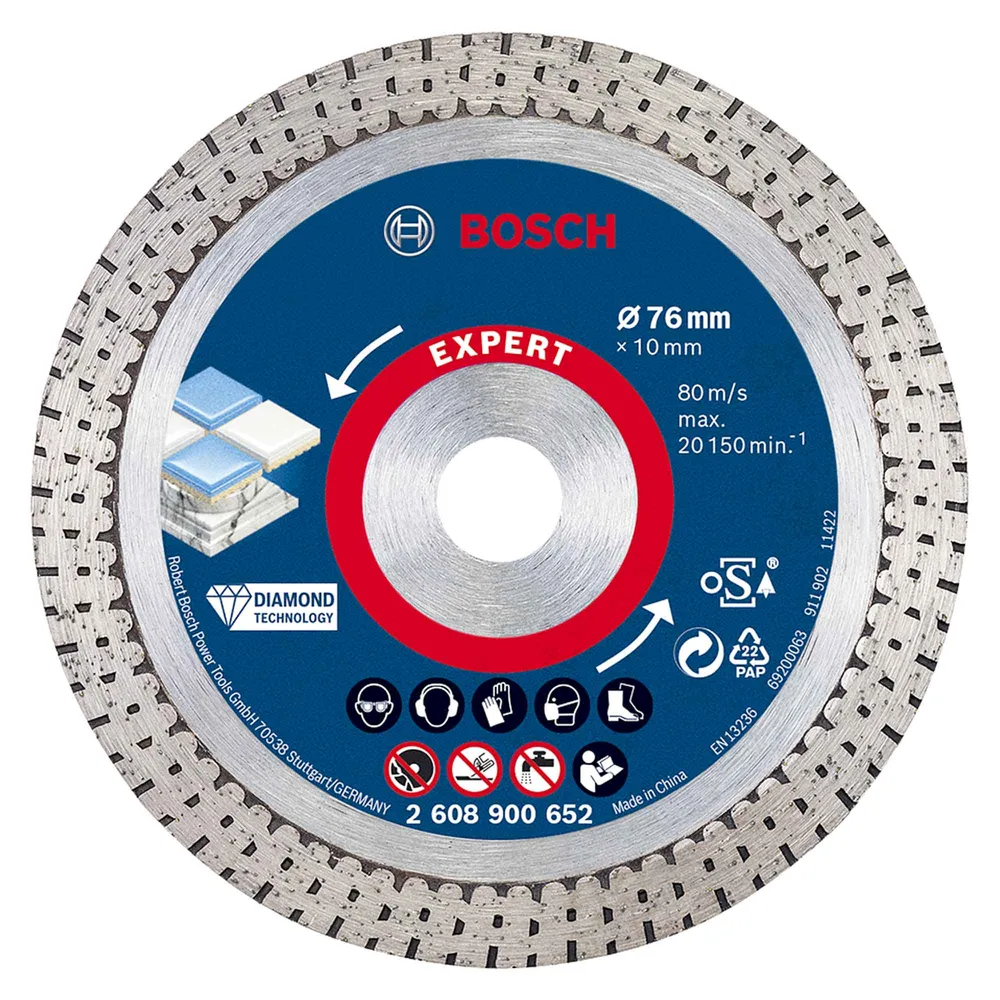 Diamantscheibe Bosch Hartkeramik 76mm
