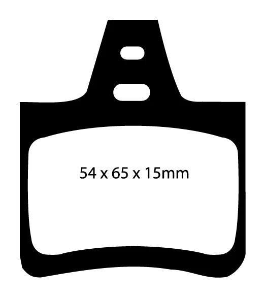 EBC Blackstuff Bremsbeläge Hinterachse DP795 mit R90 für Citroën Xantia 1.8i 16V (81kw/ 110PS) Baujahr: 06/95-01/98 mit HS...