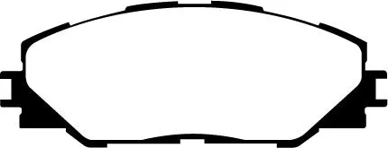 EBC Blackstuff Bremsbeläge Vorderachse DP1792 mit R90 für Toyota RAV 4 (4) 2.2 D4-D AWD (110kw/ 150PS) Baujahr: 12/12- mit...