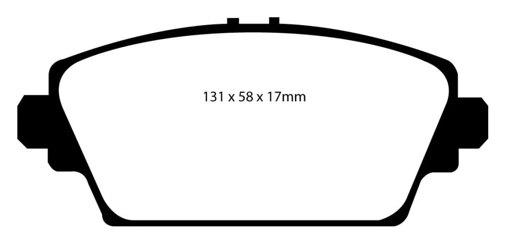 EBC Bluestuff NDX Bremsbeläge Vorderachse DP51339NDX mit R90 für Nissan Primera 3 45505 (85kw/ 115PS) Baujahr: 07/02- mit...
