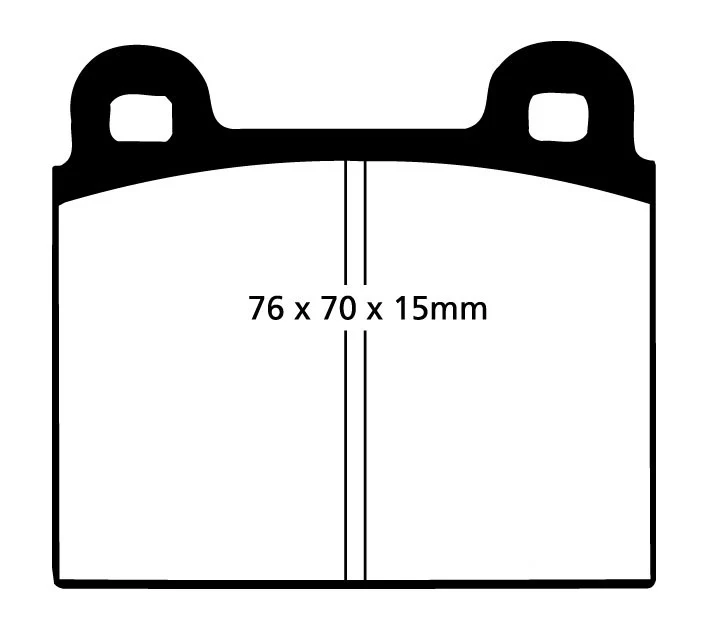 EBC Bluestuff NDX Bremsbeläge Vorderachse und Hinterachse DP5103NDX mit R90 für VW Transporter T3 45293 (70kw/ 95PS) Bauja...
