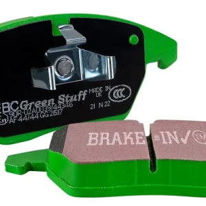 EBC Greenstuff 2000 Bremsbeläge Vorderachse DP2545 mit R90 für Citroën Saxo 1.6 VTS (87kw/ 118PS) Baujahr: 06/96-09/03 mit...