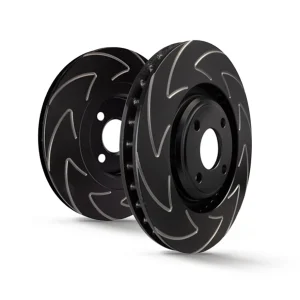EBC High Carbon Sportbremsscheibe Vorderachse BSD1434 mit ABE für Volvo V50 45505 (92kw/ 125PS) Baujahr: 04/04- mit HSN TS...