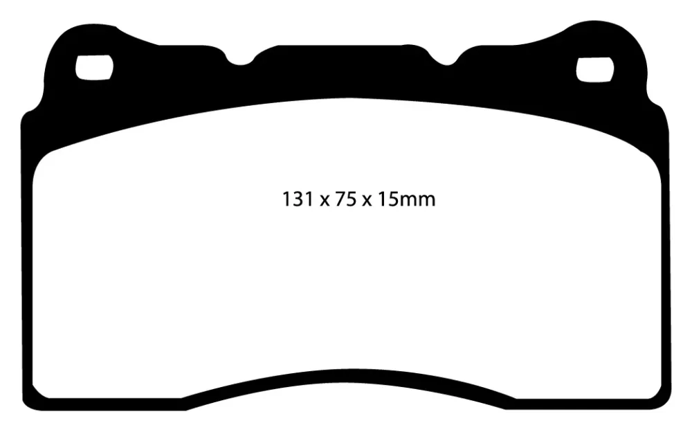 EBC SR11 Bremsbeläge Hinterachse DP81210.15SR11 für Volvo S60 R 2.5 T AWD (221kw/ 300PS) Baujahr: 03/03- mit HSN TSN: 9101...