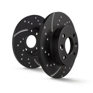 EBC Turbo Groove Disc Sportbremsscheibe Vorderachse GD1573 mit ABE für Audi A4 2.0 TFSI quattro (165kw/ 224PS) Baujahr: 05...