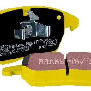 EBC Yellowstuff Bremsbeläge Hinterachse DP41769R ohne R90 für Hyundai i30 CW 45383 (80kw/ 109PS) Baujahr: 11/09-06/12 mit...