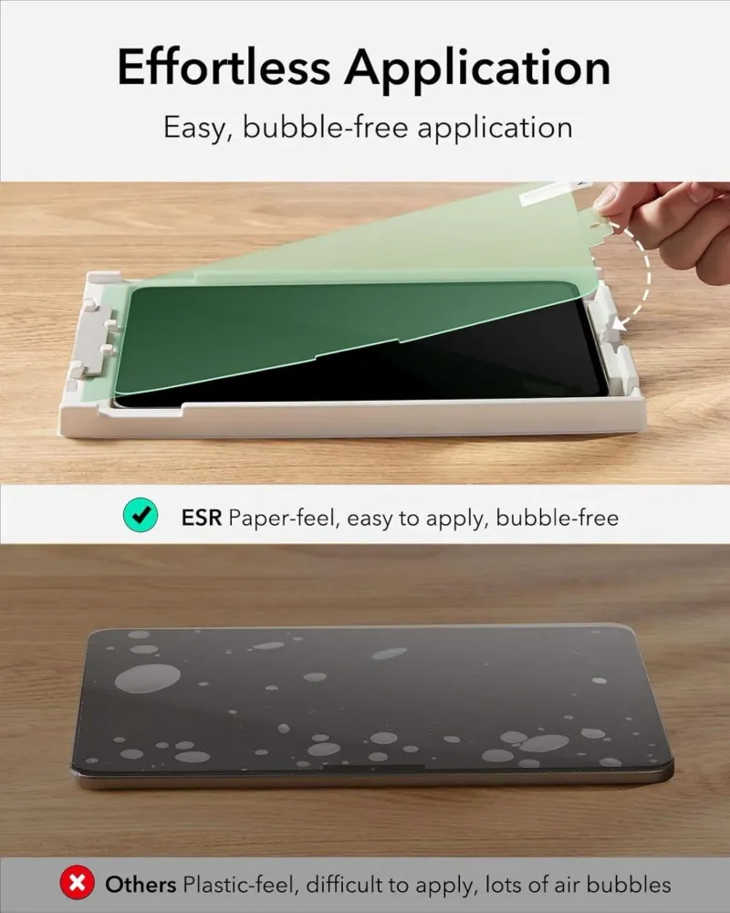 ESR Paper Feel Schutzfolie für iPad Air 13 Zoll M2