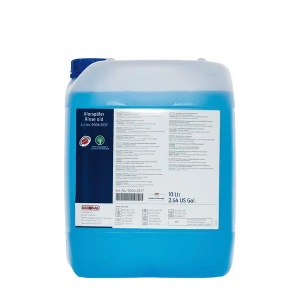 Klarspüler Rational – 10kg Kanister Für Gewerbliche Spülmaschinen
