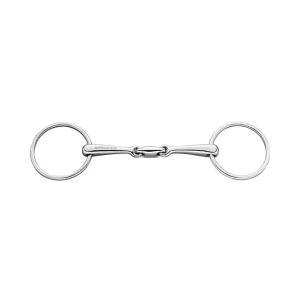 Max Control Unterlegtrense mit Arret., doppelt gebrochen, 12 mm, Edelstahl Metall 125 mm