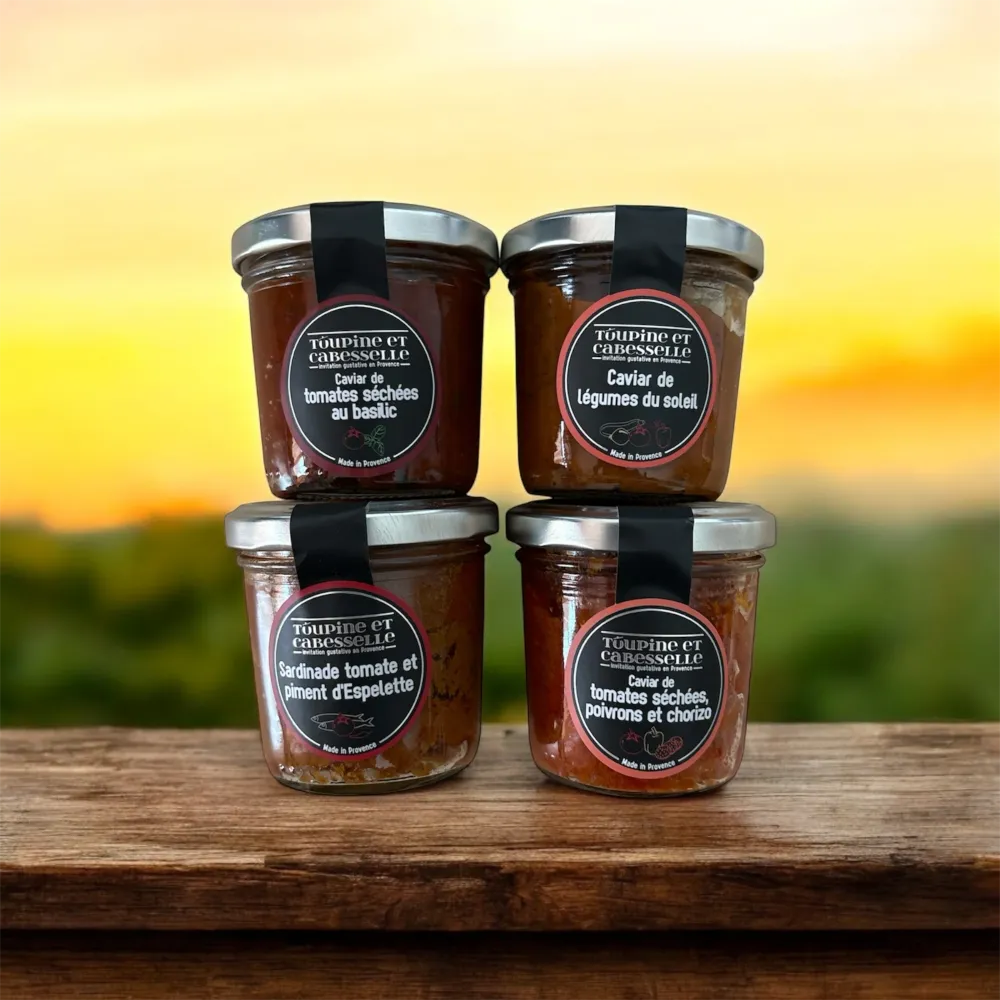 Probierset Brotaufstriche - 4 Gläser á 90 g