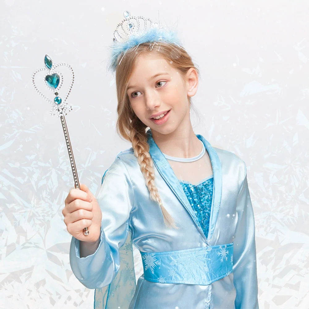 Tiara Frostine Prinzessin blauer Marabu