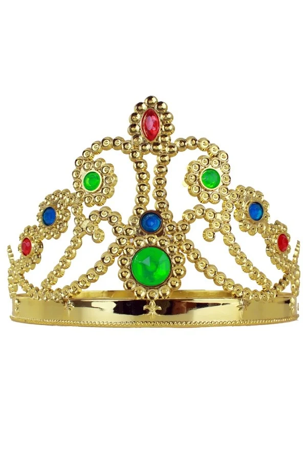 Tiara verstellbar gold