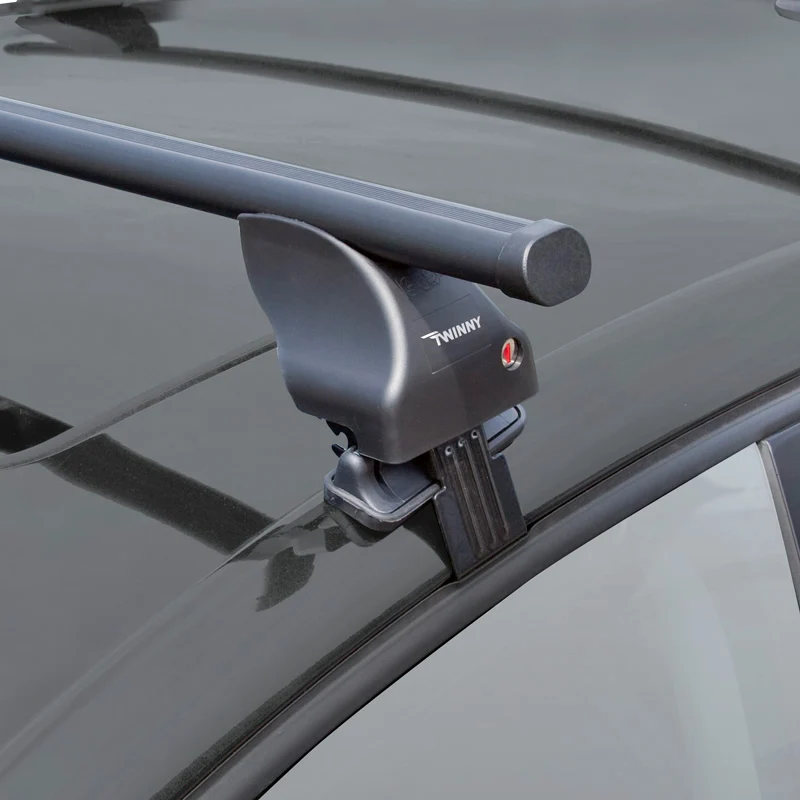Twinny Load, Dachträgersatz Stahl S40 passend für Alfa Romeo/Renault diverse Modellen (für Fahrzeuge ohne Dachreling), Sch...