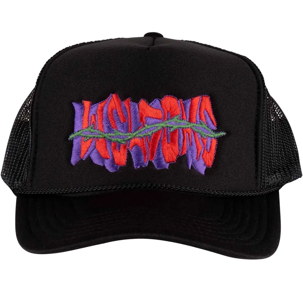 Welcome Thorns Trucker Cap Black