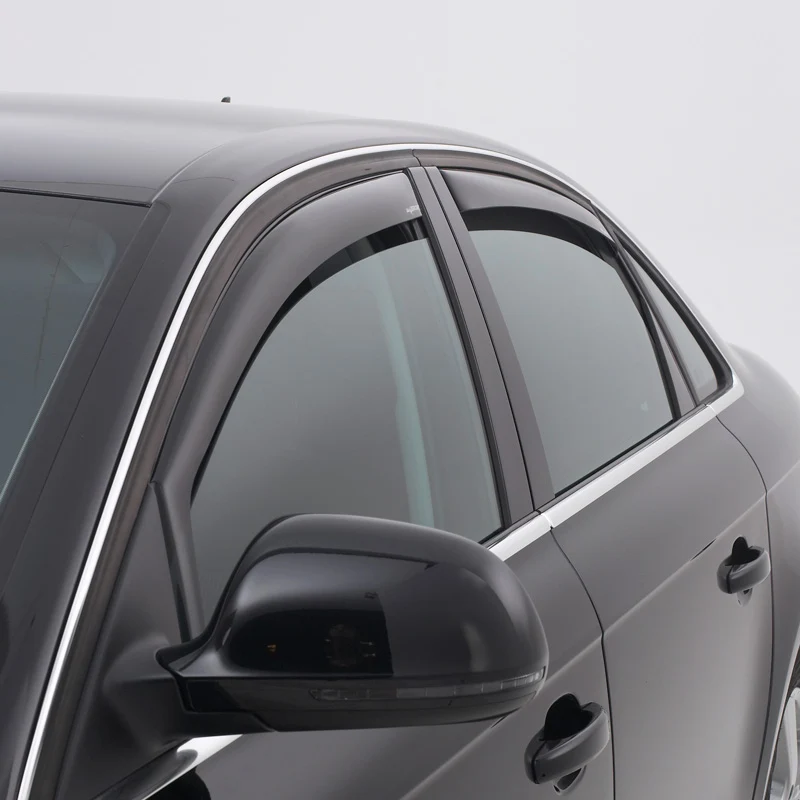 ClimAir, Windabweiser passend für Ford Edge 2016-, Plastik, Rauchgrau