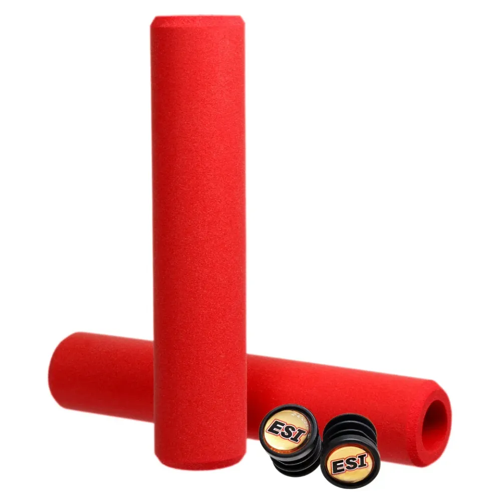 ESI RACER'S EDGE Grips 130 mm Rot