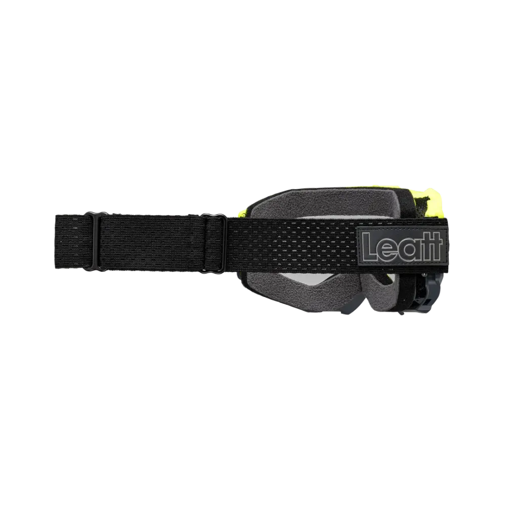 LEATT VELOCITY 4.0 MTB-Maske Gelb Transparente Scheibe
