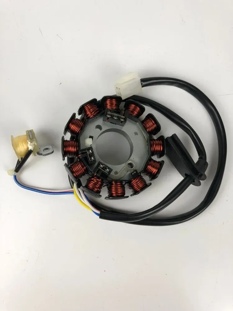 Lichtmaschine Stator 12 Pole, Minarelli AM6 Power Up (Moric), NEU