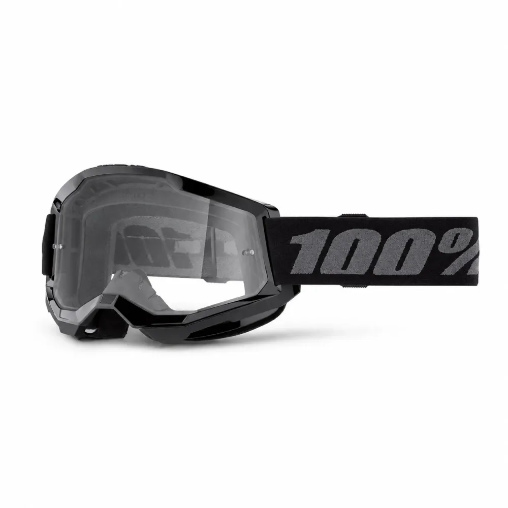 Maske 100% STRATA 2 Schwarz Klarer Bildschirm