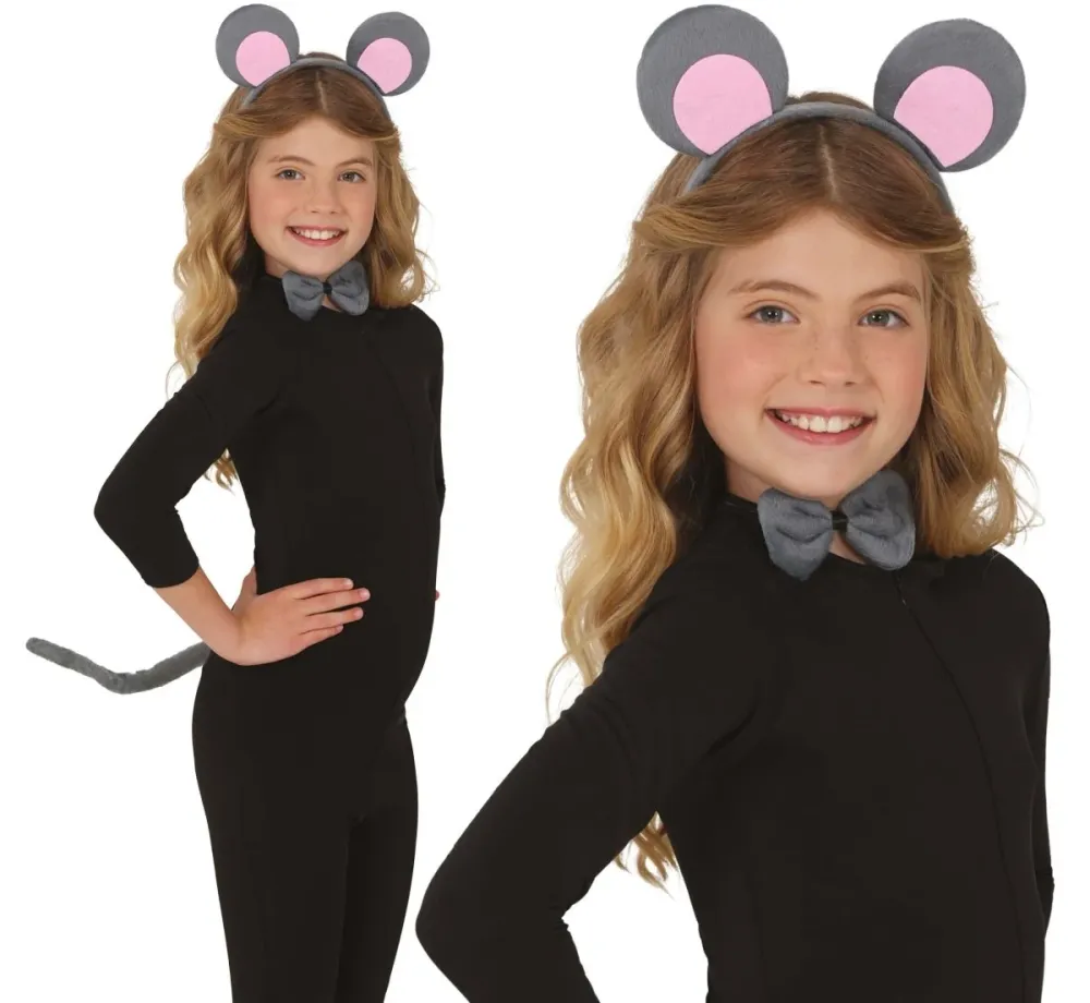 Maus Kostüm Set 3 Teile
