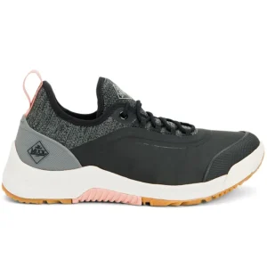 Outscape Lace Up Damen wasserdichte Halbschuhe Black/Rose 37-38