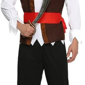 Piratenkapitän Kostüm Männer, Karnevalskostüm
