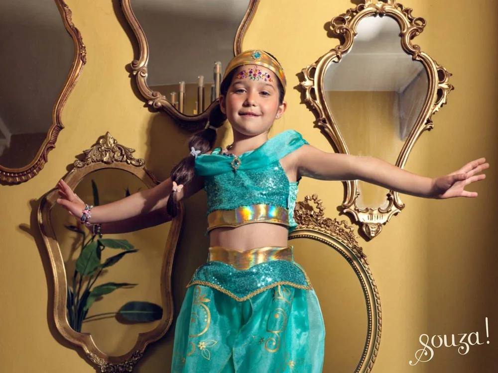 Prinzessin Amira Kostüm 5-7 Jahre