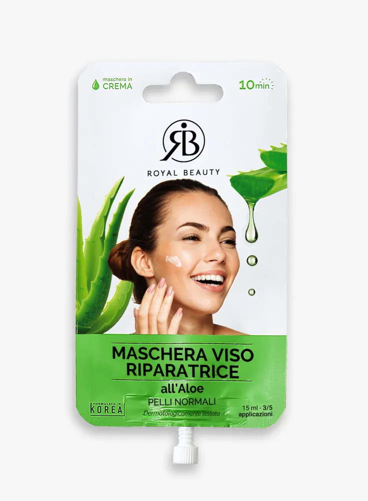 Repair-Gesichtsmaske mit Aloe