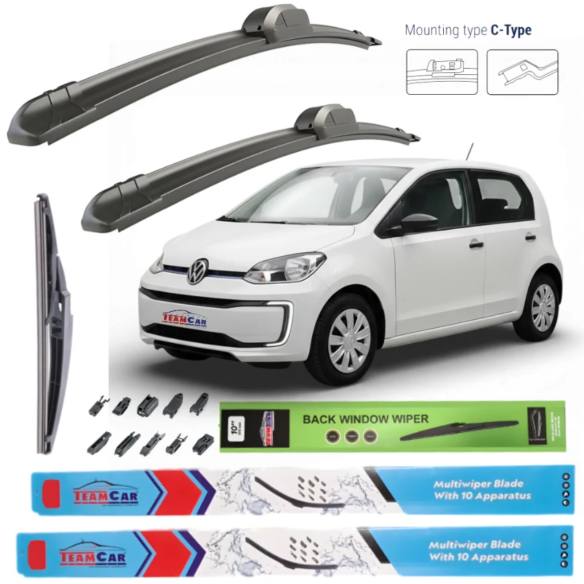 Scheibenwischer Volkswagen Up! (121) 2011–2023 – Komplettset